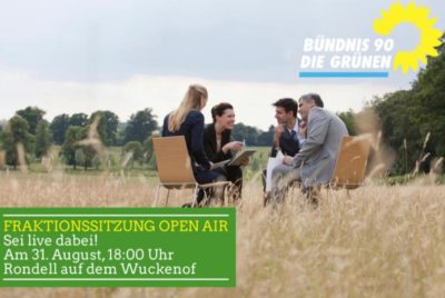 Open-Air-Fraktionssitzung @ Wuckenhof
