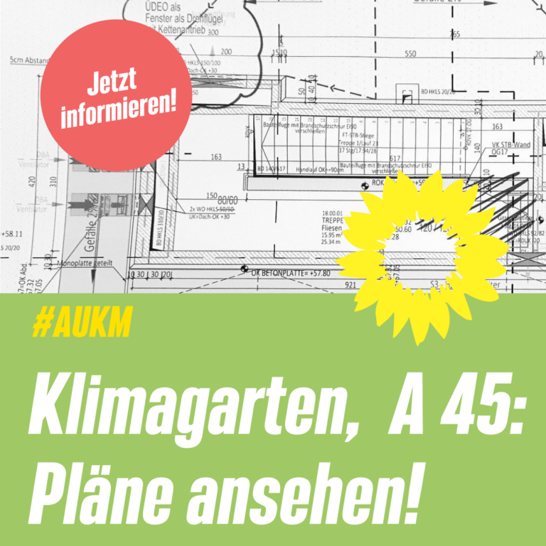 Klimagarten, A 45: Pläne ansehen!
