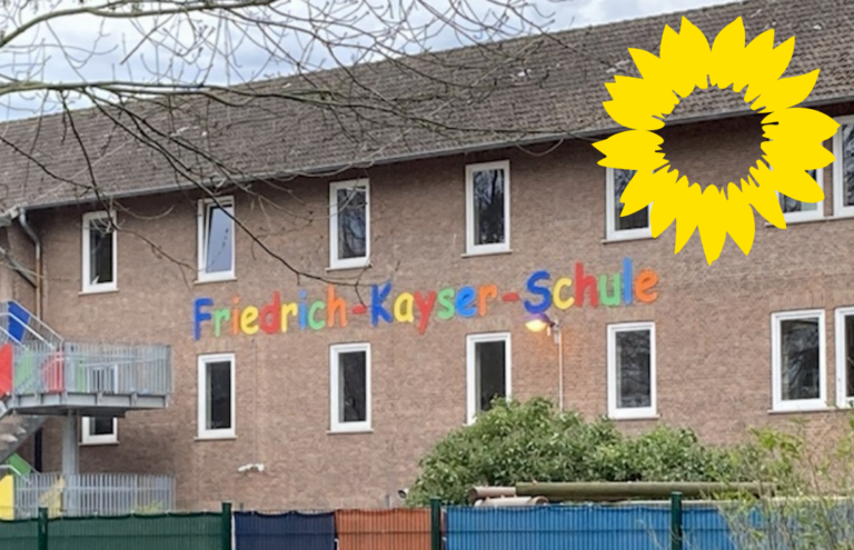 Antrag: Ausreichend und gute Räumlichkeiten der Friedrich-Kayser-Schule sicherstellen