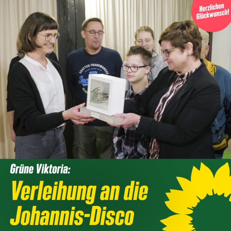 Johannis-Disco erhält Grünen Ehrenamtspreis